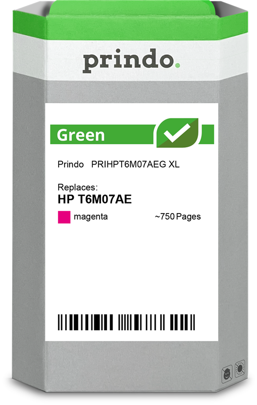 HP 903 XL Cartouche Magenta remanufacturé équivalent à T6M07AE · Prindo Green