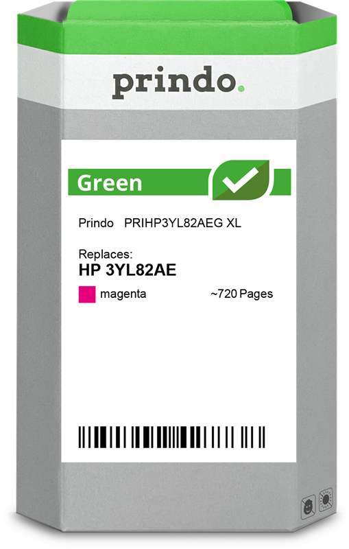 HP 912 XL Cartouche Magenta remanufacturé équivalent à 3YL82AE · Prindo Green