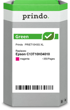 Epson 604 XL Cartouche Magenta remanufacturé équivalent à C13T10H34010 · Prindo Green
