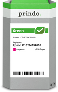 Epson 34 XL Cartouche Magenta remanufacturé équivalent à C13T34734010 · Prindo Green
