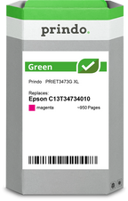 Epson 34 XL Cartouche Magenta remanufacturé équivalent à C13T34734010 · Prindo Green