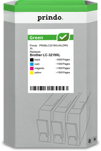 Brother LC-3219XL Cartouche Pack 4 Couleurs remanufacturé · Prindo Green
