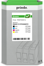Epson 603XL Cartouche Pack 4 Couleurs remanufacturé · Prindo Green