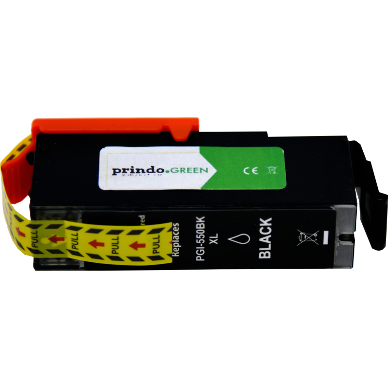 Canon PGI-550pgbk XL Cartouche Noir remanufacturé équivalent à 6431B001 · Prindo Green