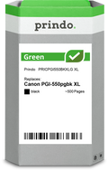 Canon PGI-550pgbk XL Cartouche Noir remanufacturé équivalent à 6431B001 · Prindo Green