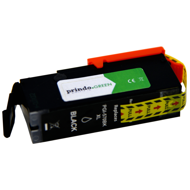 Canon PGI-570pgbk XL Cartouche Noir remanufacturé équivalent à 0318C001 · Prindo Green