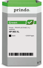 HP 953 XL Cartouche Noir remanufacturé équivalent à L0S70AE · Prindo Green