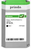 HP 62 XL Cartouche Noir remanufacturé équivalent à C2P05AE · Prindo Green
