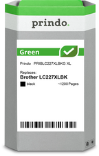 Brother LC227XLBK Cartouche Noir remanufacturé · Prindo Green