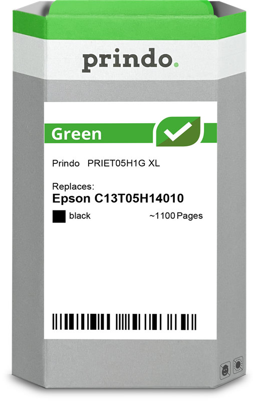 Epson 405 XL Cartouche Noir remanufacturé équivalent à C13T05H14010 · Prindo Green