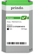 Epson 502XL Cartouche Noir remanufacturé équivalent à C13T02W14010 · Prindo Green