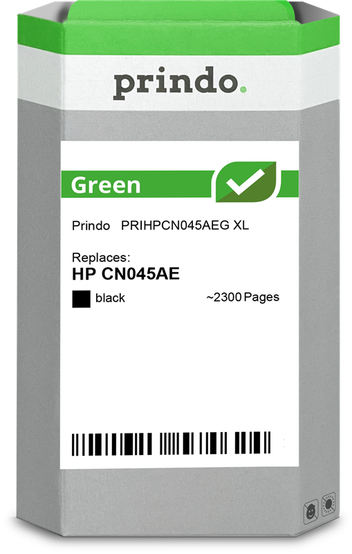 HP 950 XL Cartouche Noir remanufacturé équivalent à CN045AE · Prindo Green