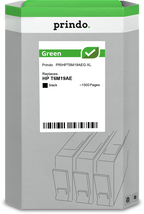HP 903 XL Cartouche Noir remanufacturé équivalent à T6M15AE · Prindo Green