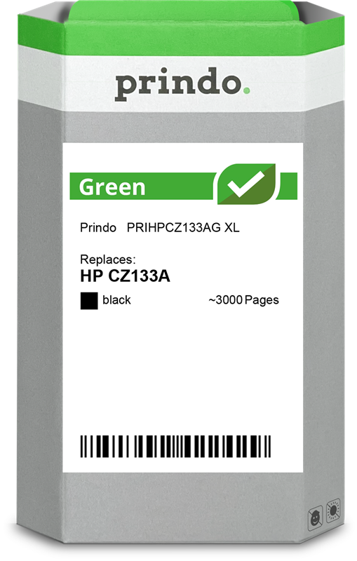 HP 711 Cartouche Noir remanufacturé équivalent à CZ129A · Prindo Green