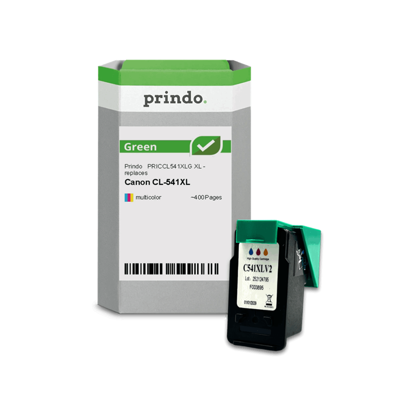 Canon CL-541XL Cartouche Tricolore remanufacturé équivalent à 5226B001 · Prindo Green