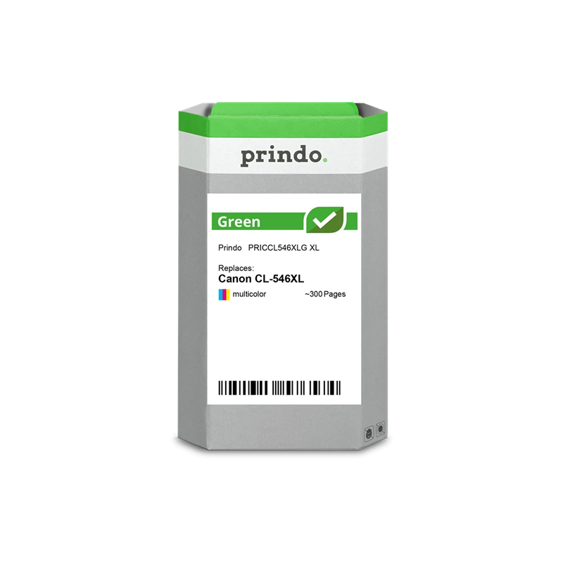 Canon CL-546XL Cartouche Tricolore remanufacturé équivalent à 8288B001 · Prindo Green