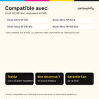Imprimantes compatibles avec Ricoh 407166 Toner Noir compatible