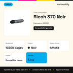 Ricoh 370 Toner Noir compatible équivalent à 842610 · Switch : caractéristiques