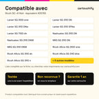 Imprimantes compatibles avec Ricoh GC-41 Cartouche Noir compatible équivalent à 405765, GC41KL