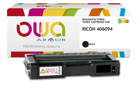 RICOH SPC220 - Cartouche laser compatible - Noir - Toner remanufacturé OWA