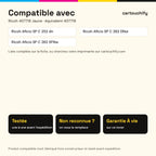 Imprimantes compatibles avec Ricoh 407719 Toner Jaune compatible · Switch