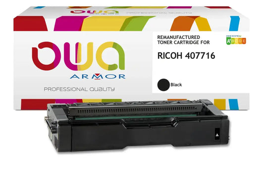 RICOH SPC252 - Cartouche laser compatible - haute capacité - Noir - Toner remanufacturé OWA