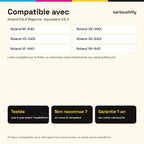Imprimantes compatibles avec Roland ESL4 Cartouche Magenta compatible