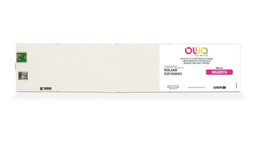 ROLAND ESP3 - cartouche d’encre traceur remanufacturable OWA pour - Magenta - Jet remanufacturé