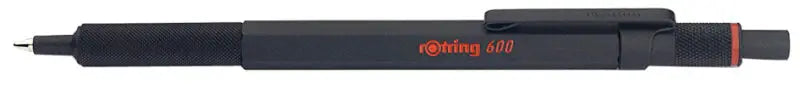 rotring, Stylo à bille rétractable 600 noir