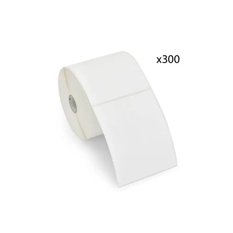 Rouleau étiquettes expédition 102x152mm x 300 - Noir sur Blanc - Papier Thermique Phomemo