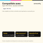 Imprimantes compatibles avec Sagem TNR-756 Toner Noir compatible équivalent à 251435803 · Switch