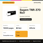 Sagem TNR-370 Toner Noir compatible équivalent à 251471044 : caractéristiques