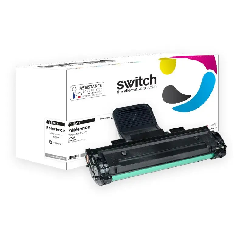 Samsung 119 Toner Noir compatible équivalent à ML-2010D3ELS MLT-D119SELS ML-1610D · Switch