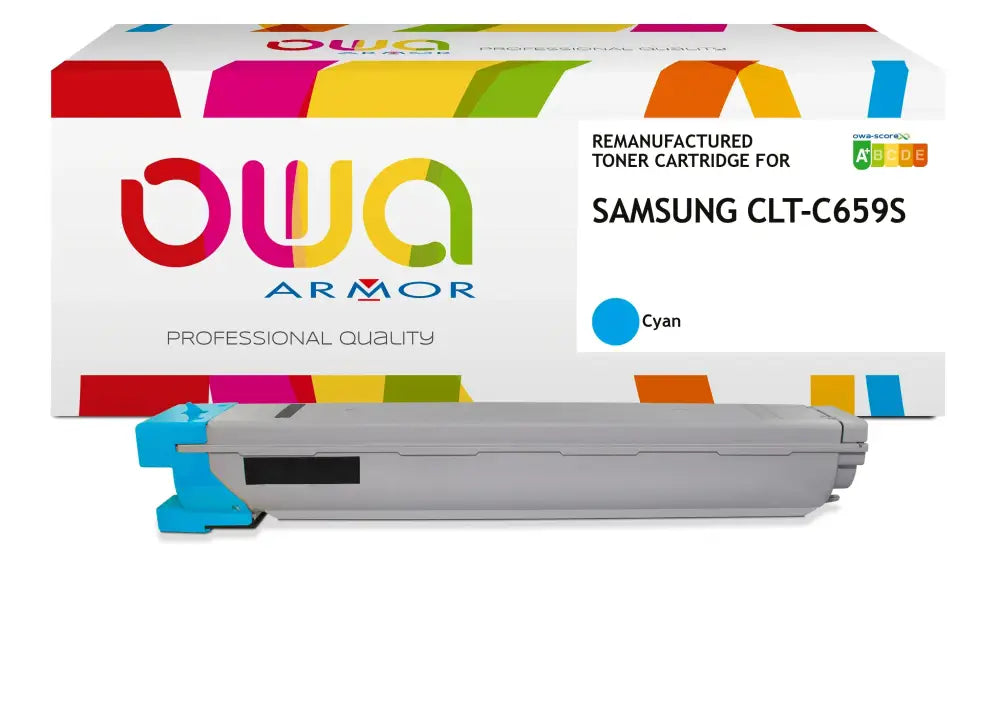 SAMSUNG CLT-C 659 S/ELS - Cartouche laser compatible - Cyan - Toner remanufacturé OWA