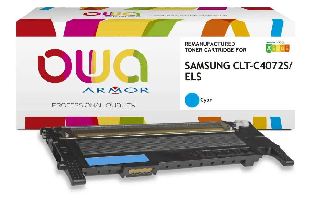 SAMSUNG CLT-C4072S/ELS - Cartouche laser compatible - Cyan - Toner remanufacturé OWA