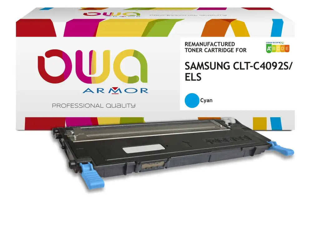 SAMSUNG CLT-C4092S/ELS - Cartouche laser compatible - Cyan - Toner remanufacturé OWA
