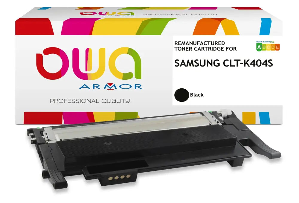SAMSUNG CLT-K404S/ELS - Cartouche laser compatible - Noir - Toner remanufacturé OWA