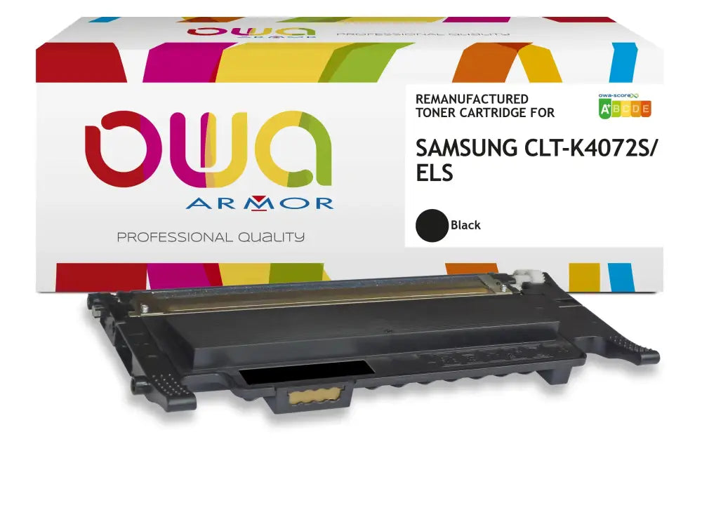 SAMSUNG CLT-K4072S/ELS - Cartouche laser compatible - Noir - Toner remanufacturé OWA