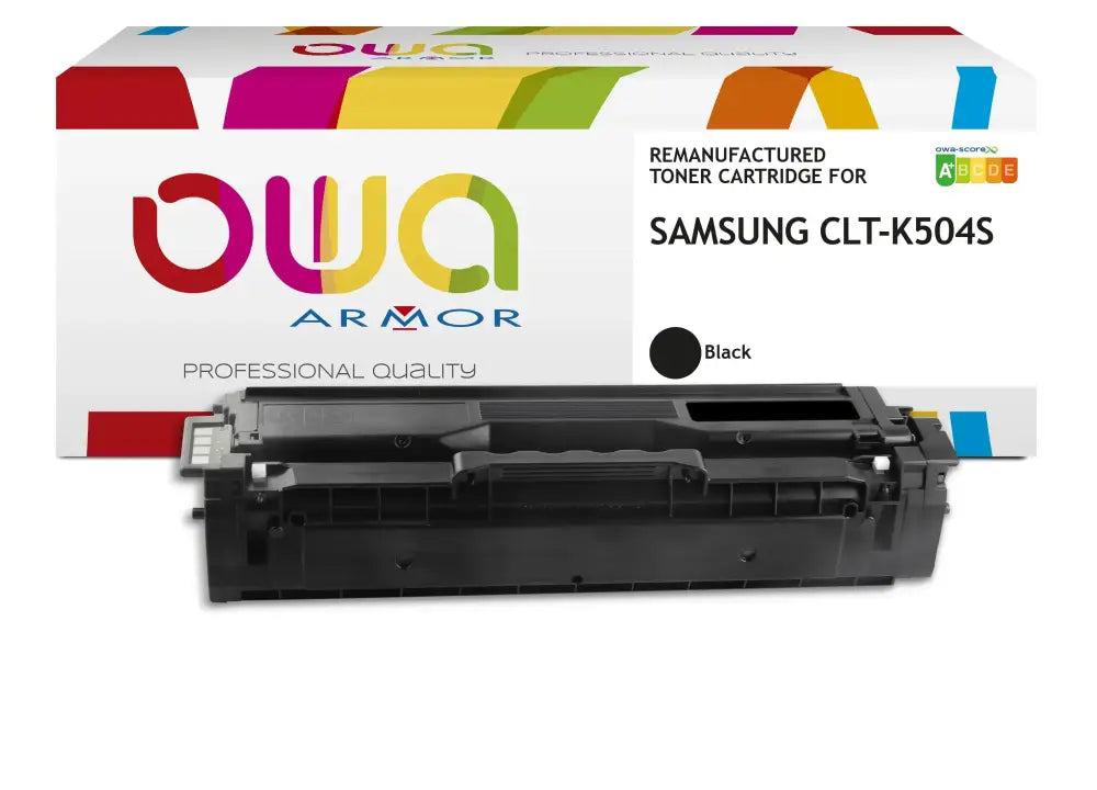 SAMSUNG CLT-K504S/ELS - Cartouche laser compatible - Noir - Toner remanufacturé OWA