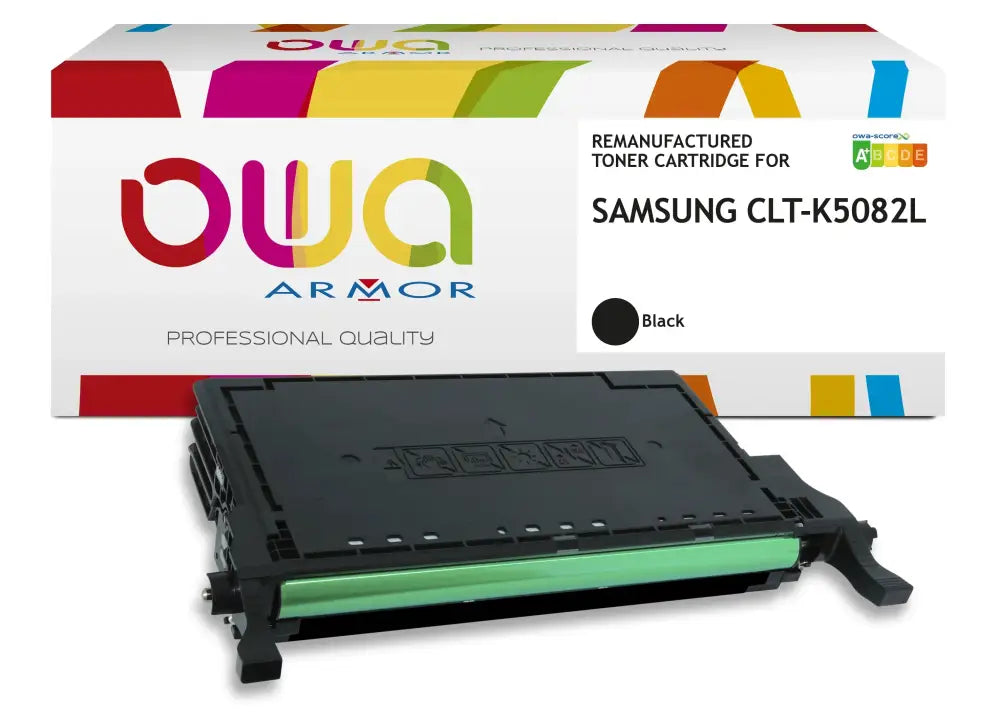 SAMSUNG CLT-K5082L/ELS - Cartouche laser compatible - Noir - Toner remanufacturé OWA