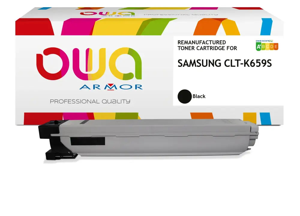 SAMSUNG CLT-K659S/ELS - Cartouche laser compatible - Noir - Toner remanufacturé OWA