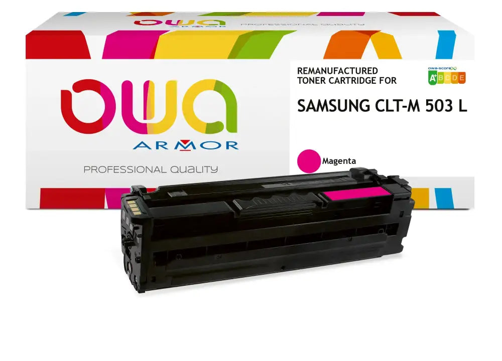 SAMSUNG CLT-M 503 L/ELS - Cartouche laser compatible - haute capacité - Magenta - Toner remanufacturé OWA