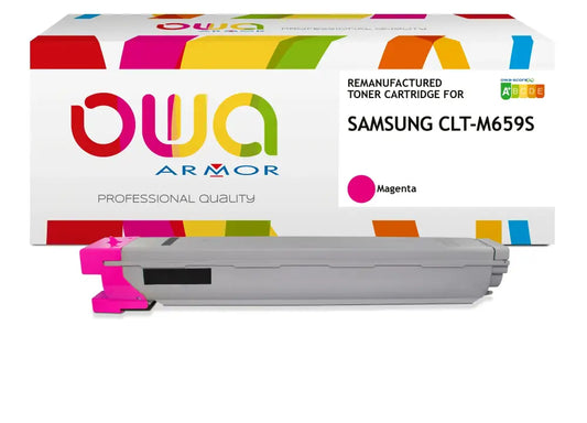 SAMSUNG CLT-M 659 S/ELS - Cartouche laser compatible - Magenta - Toner remanufacturé OWA