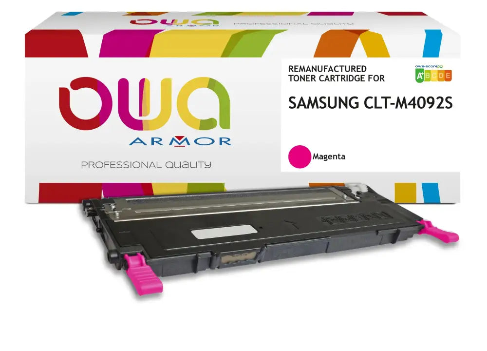SAMSUNG CLT-M4092S/ELS - Cartouche laser compatible - Magenta - Toner remanufacturé OWA
