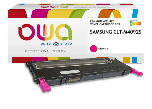 SAMSUNG CLT-M4092S/ELS - Cartouche laser compatible - Magenta - Toner remanufacturé OWA