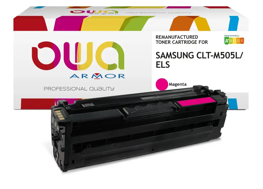 SAMSUNG CLT-M505L/ELS - Cartouche laser compatible - Magenta - Toner remanufacturé OWA