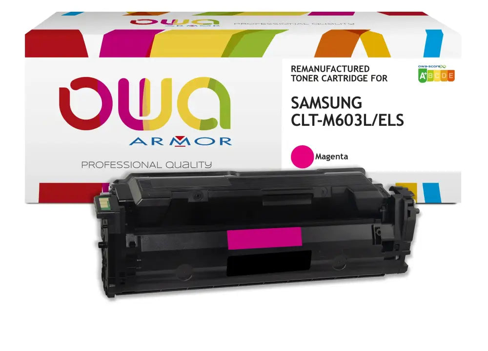 SAMSUNG CLT-M603L/ELS - Cartouche laser compatible - Magenta - Toner remanufacturé OWA