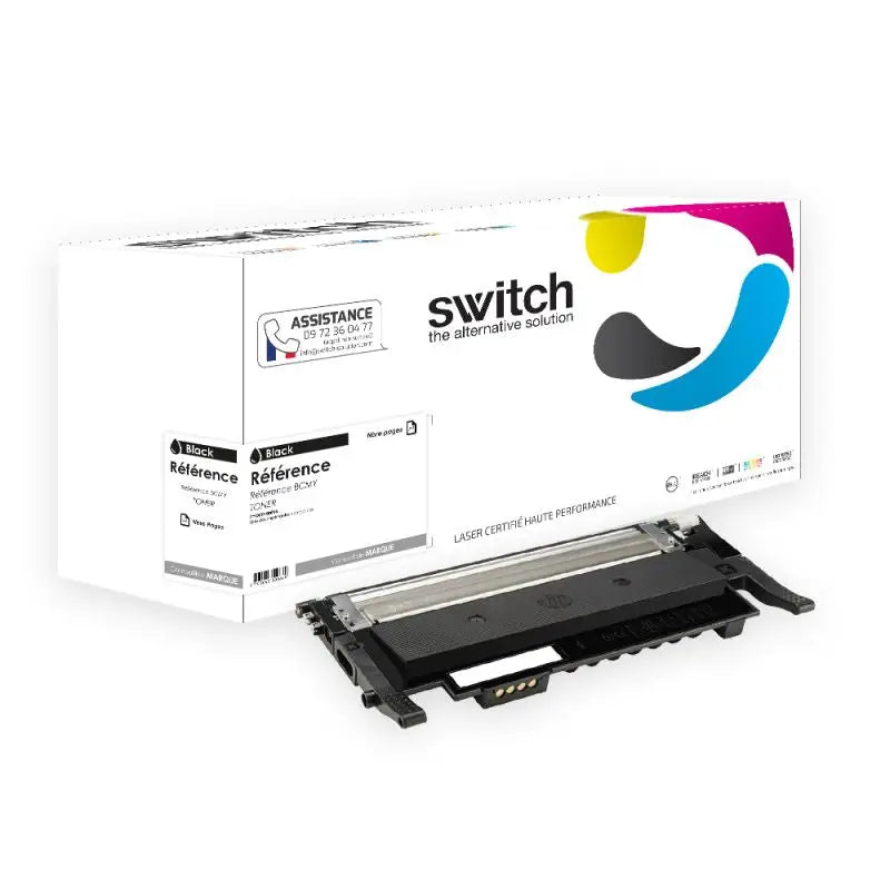 Samsung K406S Toner Noir compatible équivalent à CLT-K406SELS · Switch