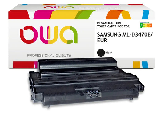 SAMSUNG ML-D3470B/EUR - Cartouche laser compatible - haute capacité - Noir - Toner remanufacturé OWA