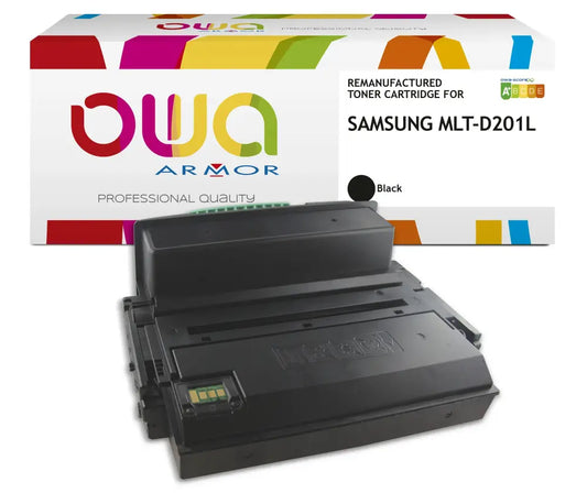 SAMSUNG MLT-D 201 L/ELS - Cartouche laser compatible - haute capacité - Noir - Toner remanufacturé OWA
